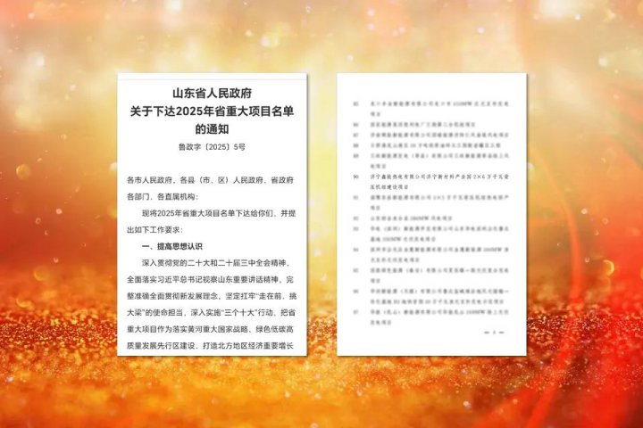 鑫能热电2×6万背压机组建设项目成功入选省重大项目名单